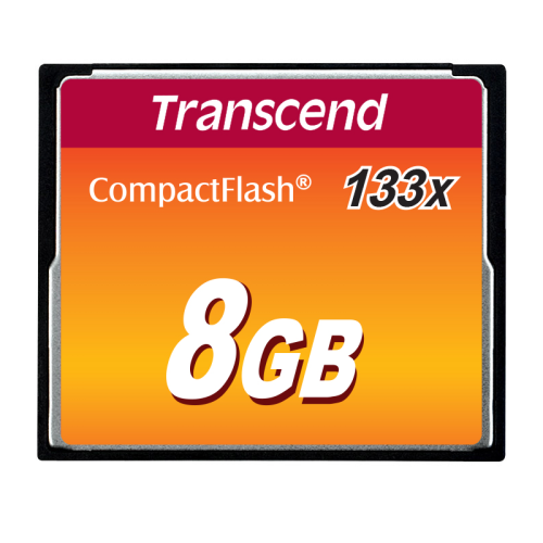 Transcend TS8GCF133 8GB CF Card (133X)