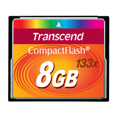 Transcend TS8GCF133 8GB CF Card (133X) фото 2