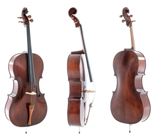 GEWA Concert cello Rubner Dark red