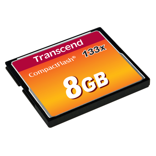 Transcend TS8GCF133 8GB CF Card (133X) фото 3